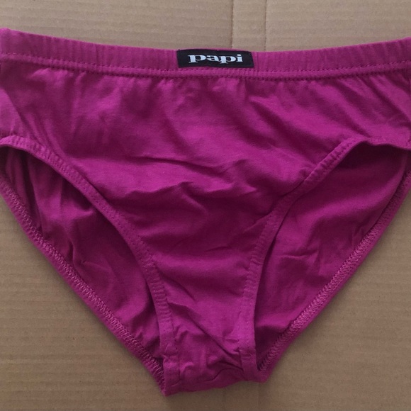 3 premium cotton Papi low rise briefs Check pics ! - Picture 2 of 10